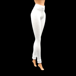 Fehér barbie nadrág, harisnya, leggings  - ruha barbie típusú babákhoz (a032fh) - játék & sport - baba & babaház - barbie ruhák - Meska.hu