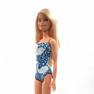 Cuki hattyús barbie fürdőruha  barbe típusú babákhoz(a044ht) - játék & sport - baba & babaház - barbie ruhák - Meska.hu