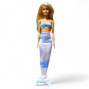 Csillogó kék-rózsaszín sellő ruha szett - ruha barbie típusú babákhoz (a068vk) - játék & sport - baba & babaház - barbie ruhák - Meska.hu