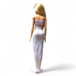 Csillogó rózsaszín sellő ruha szett - ruha barbie típusú babákhoz (a068rs) - játék & sport - baba & babaház - barbie ruhák - Meska.hu