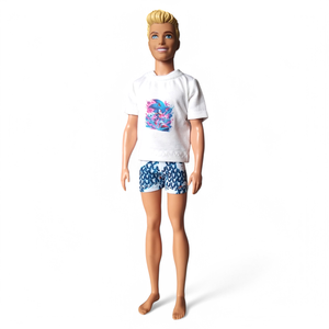 Hattyús fürdőnadrág, Ken nadrág- ruha barbie típusú FIÚ babákhoz (f001ht) - játék & sport - baba & babaház - barbie ruhák - Meska.hu