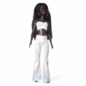 Dancing Queen arany-fehér barbie ruha szett (a080ta) - Több, mint 100 féle ruha barbie babákhoz! - játék & sport - baba & babaház - barbie ruhák - Meska.hu