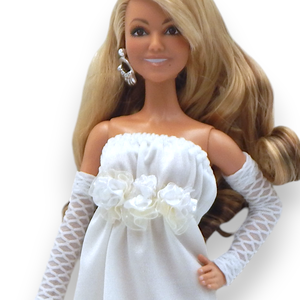 Kesztyű és combharisnya - öltözékkiegészítők barbie típusú babákhoz (b012hh) - játék & sport - baba & babaház - barbie ruhák - Meska.hu