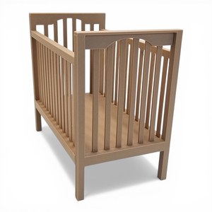 Sötét fa színű kiságy babaházba barbie babákhoz, matraccal 1/6 (j001sf) - játék & sport - baba & babaház - játékbaba, babakellék - Meska.hu