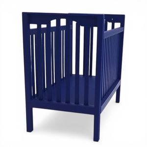 Kék kiságy babaházba barbie babákhoz, matraccal 1/6 (j001sk) - játék & sport - baba & babaház - játékbaba, babakellék - Meska.hu