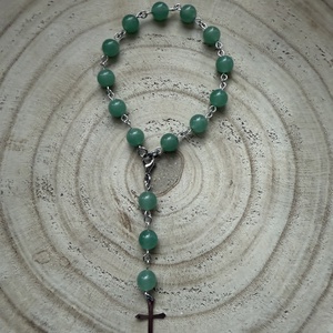 Autós védő aventurin ásványból - Meska.hu