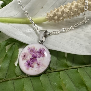 Virágzás - nyaklánc, Ékszer, Nyaklánc, Medálos nyaklánc, Ékszerkészítés, MESKA