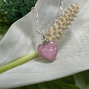 Cukorszív nyaklánc , Ékszer, Nyaklánc, Medálos nyaklánc, Ékszerkészítés, MESKA