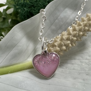 Cukorszív nyaklánc  - ékszer - nyaklánc - medálos nyaklánc - Meska.hu