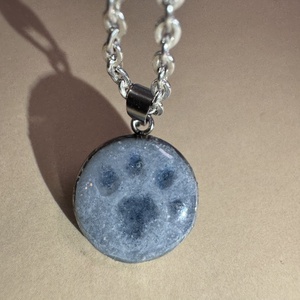 Nilsson havas mancslenyomata - nyaklánc  - ékszer - nyaklánc - medálos nyaklánc - Meska.hu