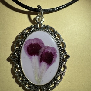 Nagy szegfű - nyaklánc, Ékszer, Nyaklánc, Medálos nyaklánc, Ékszerkészítés, MESKA