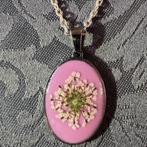 Tündércsipke 02 - medál nyakláncon , Ékszer, Nyaklánc, Medálos nyaklánc, Ékszerkészítés, MESKA