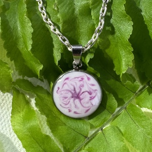 Rózsa örvény - medál nyakláncon, Ékszer, Nyaklánc, Medálos nyaklánc, Ékszerkészítés, MESKA