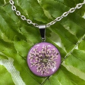 Tündércsipke 01 - medál nyakláncon, Ékszer, Nyaklánc, Medálos nyaklánc, Ékszerkészítés, MESKA