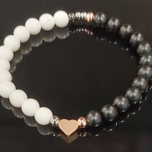 Ásványkarkötő, Ékszer, Karkötő, Bogyós karkötő, Gyöngyfűzés, gyöngyhímzés, MESKA