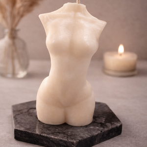 Női test gyertya � kézzel készült szoborgyertya - Meska.hu