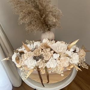 Szappanvirág kerámia kaspóban - otthon & életmód - dekoráció - virágdísz és tartó - virágbox, virágdoboz - Meska.hu