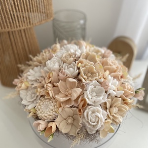 Nagy méretű szappanvirág box - Meska.hu