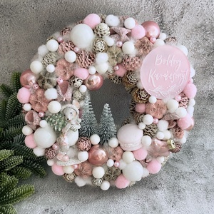 Karácsonyi ajtódísz - Meska.hu