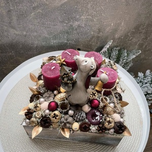 Adventi koszorú , Karácsony, Adventi díszek, Adventi koszorú, , MESKA