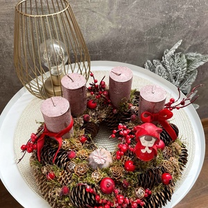 Adventi koszorú, Karácsony, Adventi díszek, Adventi koszorú, , MESKA