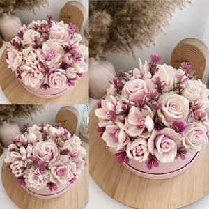 Szappanvirág box, Otthon & Életmód, Dekoráció, Virágdísz és tartó, Virágbox, Virágok, , MESKA