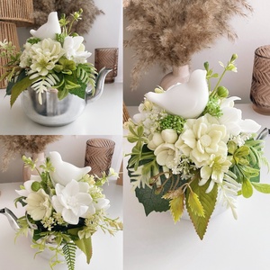 Tavasz váró Szappanvirág teáskannában - Meska.hu