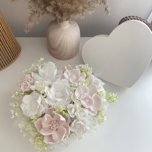 Szappanvirág szív boxban - Meska.hu