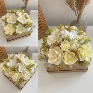 Szappanvirág box, Otthon & Életmód, Virágdekoráció, Virágok, Virágbox, , MESKA