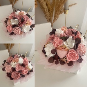 Szappanvirág box, Otthon & Életmód, Virágdekoráció, Virágok, Virágbox, , MESKA