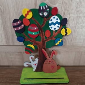 Diy kifesthető húsvéti tojásfa dekoráció - diy (csináld magad) - egységcsomag - Meska.hu