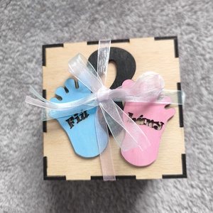 Baba neme bejelentő doboz, fiú vagy lány, gender reveal - játék & sport - babalátogató ajándékcsomag - Meska.hu