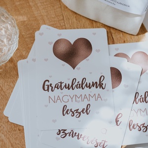 Várandós kismama mérföldkő- és üdvözlő kártyacsomag (28 db-os) - ruha & divat - babaruha & gyerekruha - babafotózási ruha és kellék - Meska.hu