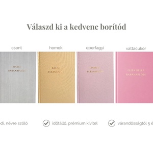 Az első 9 hónap � Várandós, kismama napló - otthon & életmód - papír, írószer - album & fotóalbum - Meska.hu