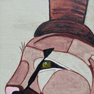 The Real Boss című- eredeti akril festmény-30X40 cm - művészet - festmény - akril - Meska.hu