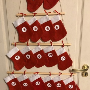 Adventi kalendárium - karácsony - adventi díszek - adventi naptár - Meska.hu