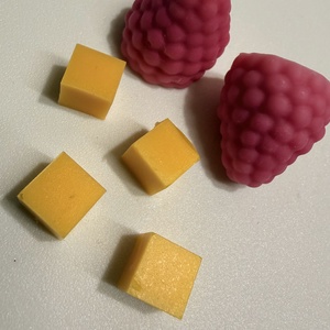 Málnás limonádé illatviasz , Otthon & Életmód, Gyertya, illat, aroma, Illatviasz, Gyertya-, mécseskészítés, MESKA