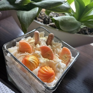 Clementin cupcake gyertya, Otthon & Életmód, Gyertya, illat, aroma, Illatviasz, , MESKA