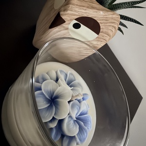 Ibolya illatú gyertya, Otthon & Életmód, Gyertya, illat, aroma, Illatviasz, , MESKA