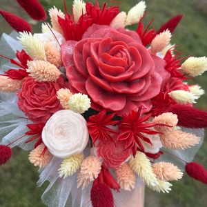 Illatviasz virág box - otthon & életmód - gyertya, illat, aroma - illatviasz - Meska.hu