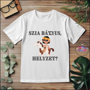 Szia Bátyus, helyzet?/ Yakari - férfi póló, Ruha & Divat, Férfi ruha, Póló, Fotó, grafika, rajz, illusztráció, MESKA