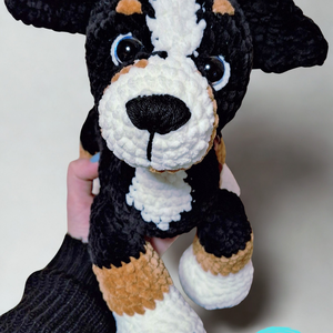 Berni pásztor kutya, Játék & Sport, Plüssállat & Játékfigura, Kutya, Horgolás, MESKA