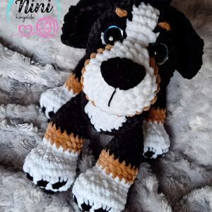 Berni pásztor kutya, Játék & Sport, Plüssállat & Játékfigura, Kutya, Horgolás, MESKA