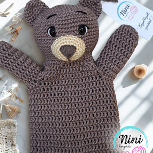 Horgolt maci báb, Játék & Sport, Plüssállat & Játékfigura, Maci, Horgolás, MESKA