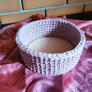 Kosár faalapra 21cm - Meska.hu