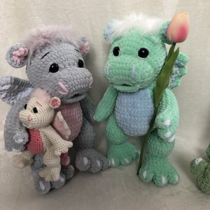 Sárkány amigurumi minta Pdf - Meska.hu
