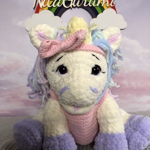 Unikornis horgolás minta Pdf - diy (csináld magad) - szabásminta, útmutató - horgolási minta - Meska.hu