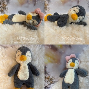 Pingvin amigurumi minta Pdf - diy (csináld magad) - szabásminta, útmutató - horgolási minta - Meska.hu