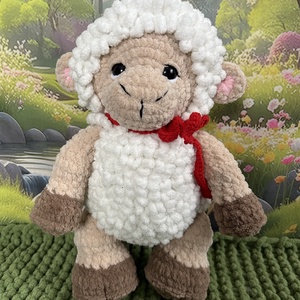 Plüss bárány - Meska.hu