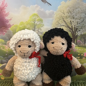 Bárány amigurumi minta Pdf - diy (csináld magad) - szabásminta, útmutató - horgolási minta - Meska.hu